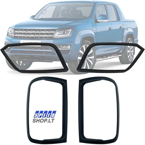 AMAROK Priekinių ir galinių žibintų dangtelių komplektas